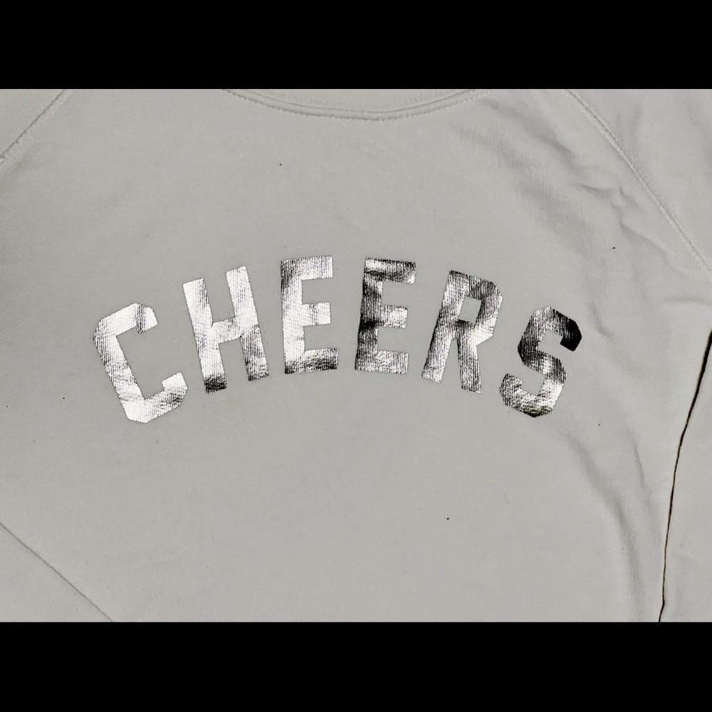 White sweatshirt - Picture 2 of 2